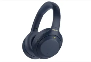 Sony WH-1000XM4 Wireless Premium Noise Canceling Overhead Headphones with Mic • for Phone-Call and Alexa Voice Control • Midnight Blue • WH1000XM4