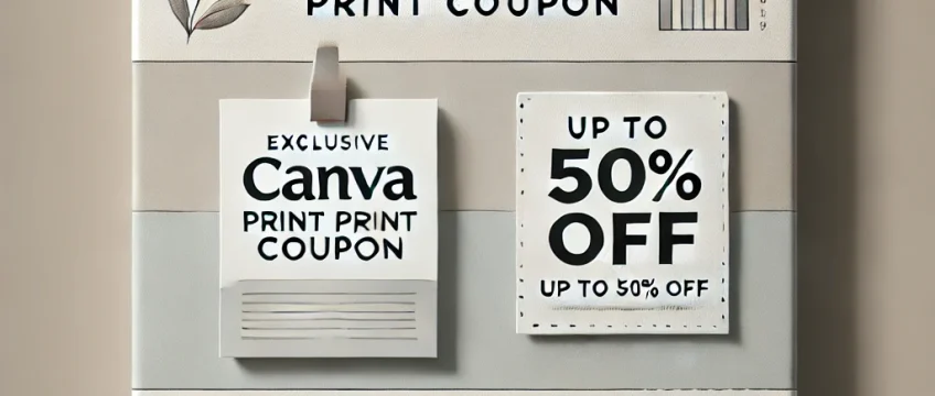 canva coupon code printing